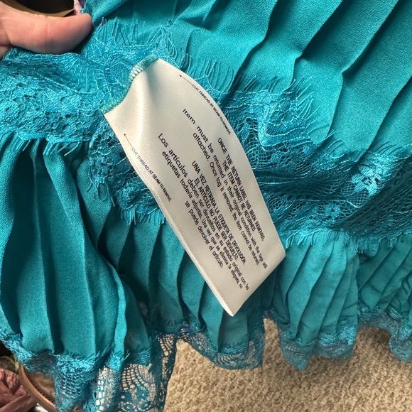 TADASHI SHOJI - NYSSA BISHOP SLEEVE DRESS - Picture 8 of 8